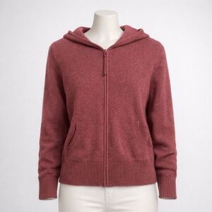 Margaret O'Leary Pink Hooded Sweater